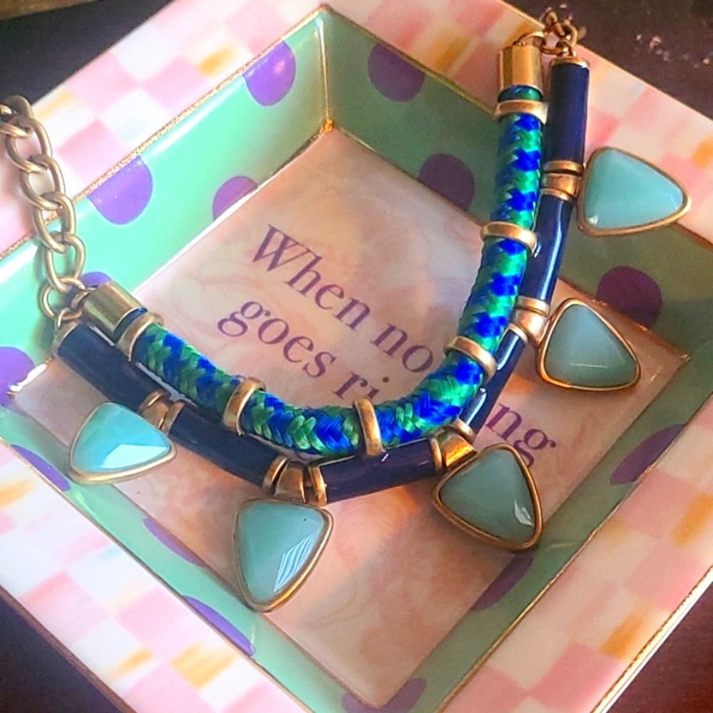 J. Crew Mixed Materials Necklace